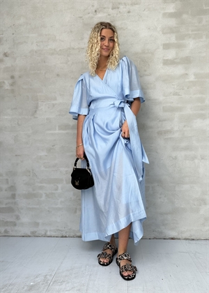 Molly wrap kjole Cashmere Blue Copenhagen Muse 